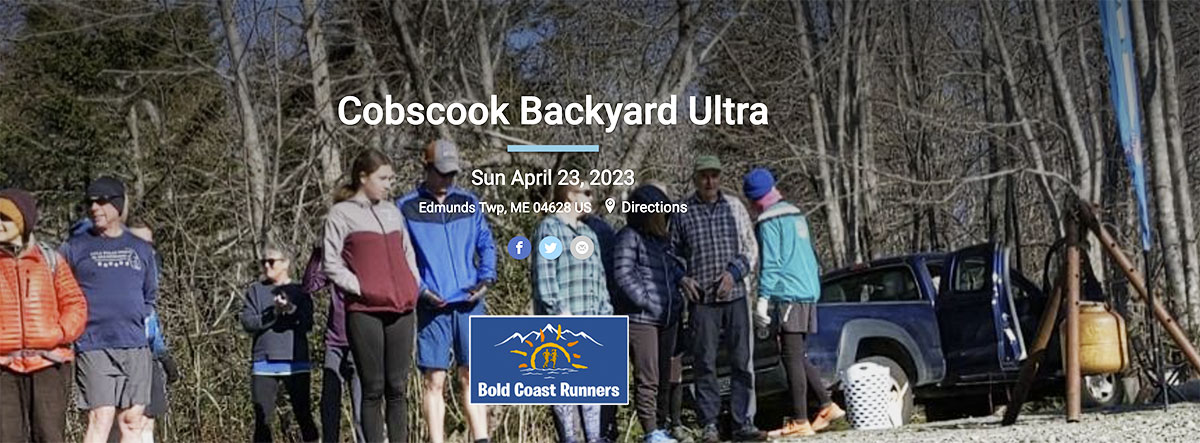 Bold Coast Runners - Cobscook Backyard Ultra