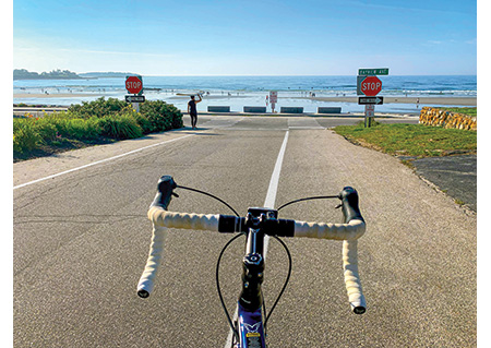 Ride by a couple of beaches on the leisurely "Southern Coast" ride.