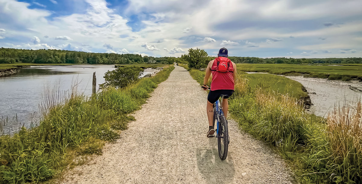 Maine Bike Rides, Photo Garrick Hoffman